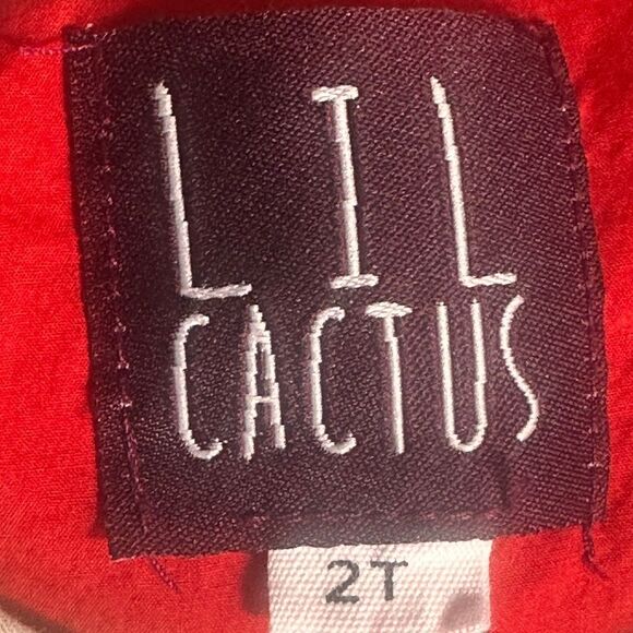 Lil Cactus Holiday Fox Owl and Deer Christmas / Winter Romper Size 2T 📦 - Picture 3 of 8